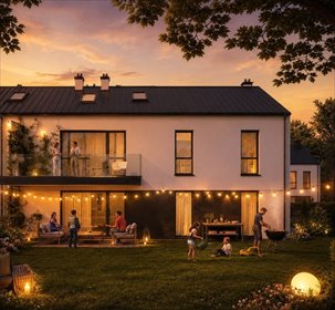 Do sprzedania nowoczesny bliźniak 150 m² z ogródkiem i 2 miejscami dom Tarczyn