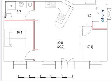 Funkcjonalne 49 m² w rewitalizowanej kamienicy polecam mieszkanie Poznań, 28 Czerwca 1956 r.