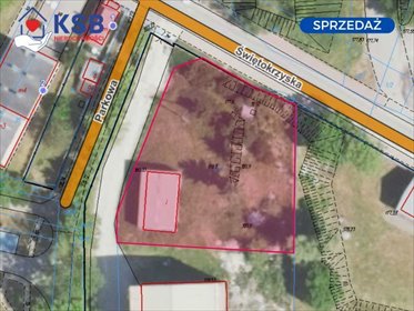 działka na sprzedaż 1763m2 działka Ostrowiec Świętokrzyski