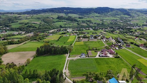 Ostatnia działka w Kłodnem z widokiem na Beskid działka Kłodne