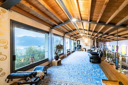 Luksusowy penthouse nad jeziorem Iseo z 2 mieszkaniami zapraszam dom Sale Marasino