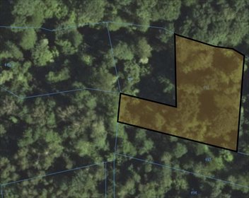 działka na sprzedaż 1600m2 działka Broniszów