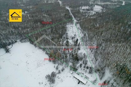 Na sprzedaż działka 21 100 m² z lasem i możliwością zabudowy działka Stanisławów, Stanisławów, las, możliwość zabudowy