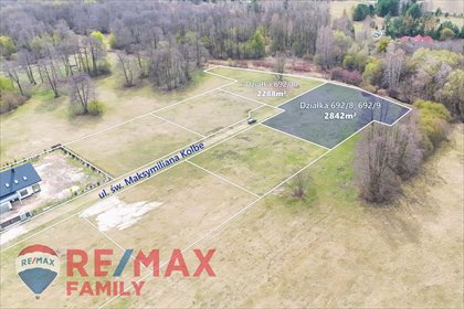 Sprzedam działkę budowlaną 2842 m² nad rzeką w Budach Zosinych działka Budy Zosine, Batalionu