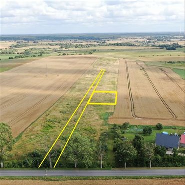 działka na sprzedaż 1500m2 działka Karsino, Karsino