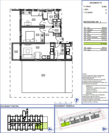 mieszkanie na sprzedaż 58m2 mieszkanie Warszawa, Białołęka, Grodzisk