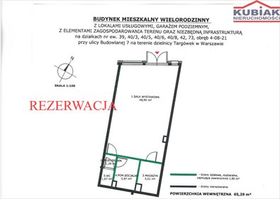 lokal użytkowy na sprzedaż 65m2 lokal użytkowy Warszawa