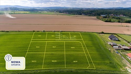 działka na sprzedaż 1063m2 działka Jaszkowa Dolna