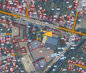 Działka inwestycyjna 640 m² przy ul. Okulickiego działka Radom, Zamłynie
