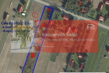 działka na sprzedaż 15200m2 działka Dąbrowa