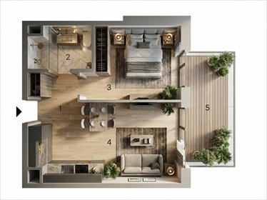 mieszkanie na sprzedaż 36m2 mieszkanie Kraków, Samuela Lindego