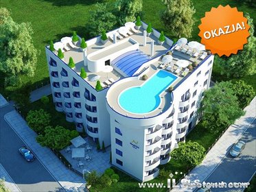 Słoneczne studio 30,44 m² w Nautilus Club - blisko plaży. mieszkanie Słoneczny Brzeg, NAUTILUS CLUB