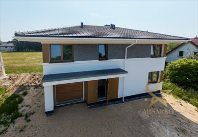 Nowoczesny dom 131 m² z garażem i działką 400 m² dom Sobolewo, Ogrodowa