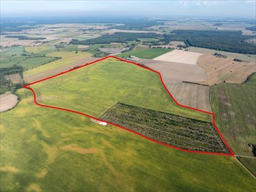 Polecam dużą działkę rolną 44,85 ha z infrastrukturą i projektem farmy PV działka Łubowice