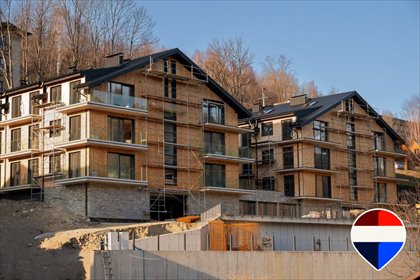 Apartament z antresolą i panoramicznym widokiem na góry mieszkanie Szczyrk, Słoneczna