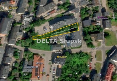 Do sprzedania atrakcyjna działka 1341 m² w Słupsku działka Słupsk, Marii Skłodowskiej-Curie