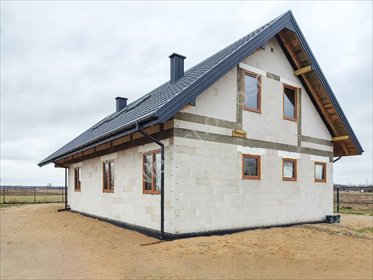 Nowoczesny dom w stanie surowym z dużym poddaszem i możliwością własnej aranżacji dom Pniowe