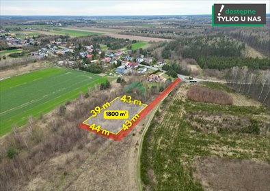 działka na sprzedaż 1800m2 działka Rędziny