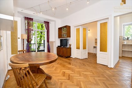 Przestronne 3-pokojowe mieszkanie na Powiślu z balkonem. mieszkanie Warszawa, Śródmieście, Powiśle, al. 3 Maja