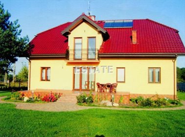 Przestronny dom z garażem, ogrzewaniem podłogowym i dużym strychem dom Stryków