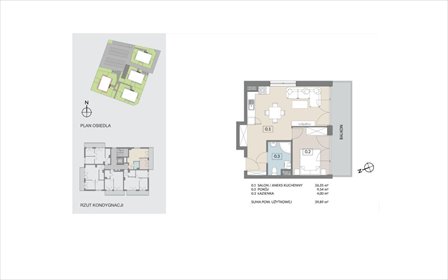 mieszkanie na sprzedaż 40m2 mieszkanie Poznań, Naramowice, Naramowicka