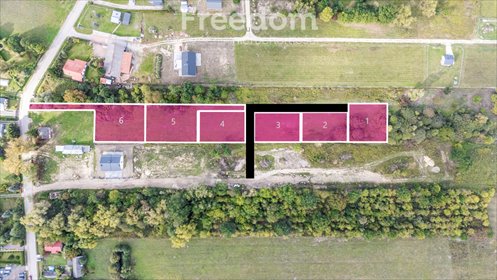 działka na sprzedaż 1469m2 działka Wólka Załęska, Ku Słońcu