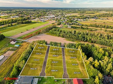 działka na sprzedaż 725m2 działka Wierzchowisko