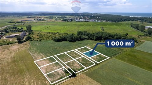 działka na sprzedaż 1000m2 działka Żukowo Morskie