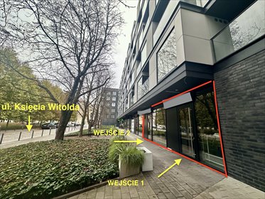 lokal użytkowy na wynajem 93m2 lokal użytkowy Wrocław, Księcia Witolda