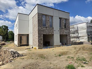 Zapraszam do obejrzenia nowoczesnego bliźniaka 146 m² z ogrodem w Michałowicach dom Michałowice, Michałowice, Polna