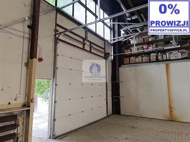 Magazyn 320 m² z dostępem z zewnątrz, brama rolowana, ogrzewanie magazyn Warszawa, Bielany, Sokratesa