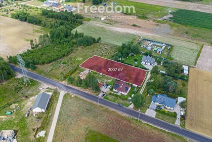działka na sprzedaż 2007m2 działka Barcice Drwalewskie
