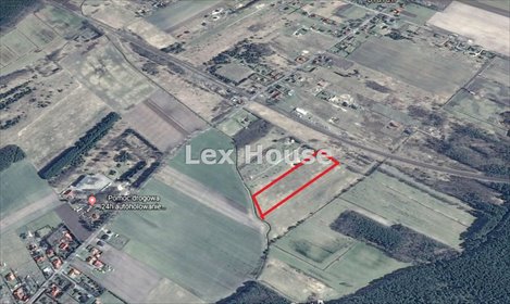 działka na sprzedaż 1050m2 działka Białuń