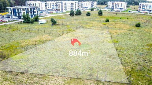 działka na sprzedaż 884m2 działka Prądocin, Jaśminowa