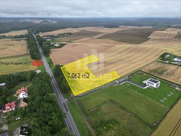 działka na sprzedaż 7062m2 działka Gniszewo, Starogardzka