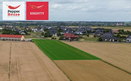 Działka 800 m² pod zabudowę (media, asfalt) w Wolicach działka Wolice