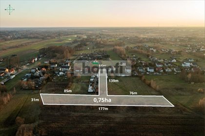 działka na sprzedaż 7522m2 działka Duczki, Ręczajska