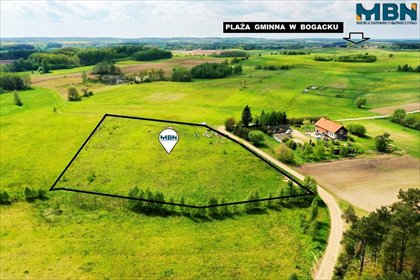 Działka 8 478 m² z warunkami zabudowy w Krainie Jezior działka bogacko, bogacko