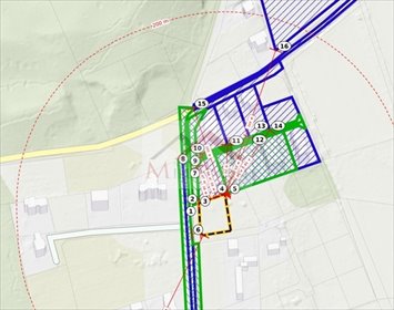 Do sprzedania działka 1200 m² w Białołęce działka Warszawa, Białołęka, Ornecka
