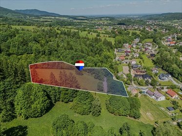 Działka leśno-rolna z polaną, widoki, prywatność działka Rzyki, Osiedle Sordyle
