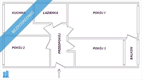 mieszkanie na sprzedaż 50m2 mieszkanie Wrocław, Krzyki, Hauke Bosaka