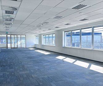 Nowoczesne biuro 1019 m² w centrum Mokotowa, panoramiczny widok lokal użytkowy Warszawa, Mokotów, Służewiec, Postępu