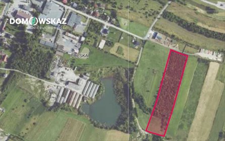 Działka przemysłowa 16 370 m² z mediami - polecam działka Żarki, Ogrodowa