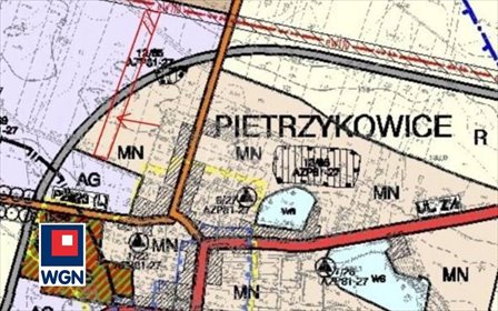 działka na sprzedaż 14700m2 działka Pietrzykowice, Pietrzykowice, ok. Smoleckiej
