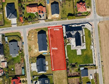 działka na sprzedaż 1145m2 działka Świdnik