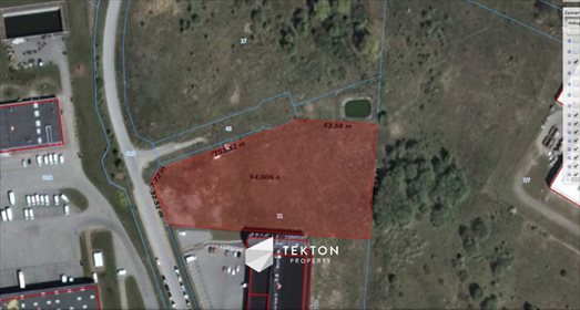 Działka 9500 m² przy A1 z prądem, gazem, internetem - polecam! działka Pruszcz Gdański, Kupiecka