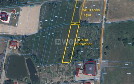 działka na sprzedaż 2600m2 działka Pajęczno, Przemysłowa