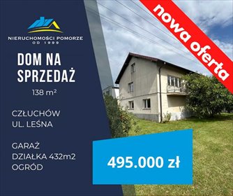 dom na sprzedaż 200m2 dom Człuchów, Leśna