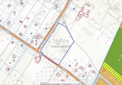działka na sprzedaż 18500m2 działka Radonie, Centralna