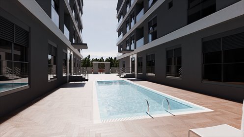 Nowoczesny 3-pokojowy apartament z basenem i parkingiem mieszkanie Antalya, Yüksekalan, Muratpaşa, Antalya